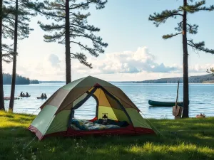 Pole namiotowe Mazury: odkryj najlepsze miejsca na biwakowanie