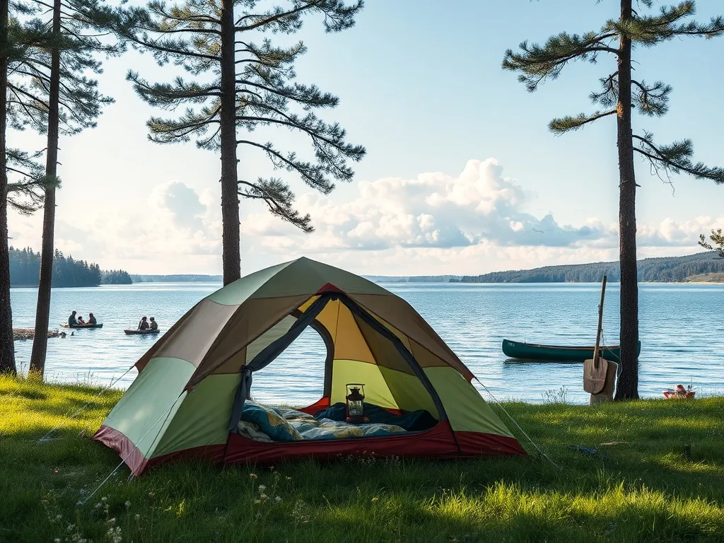 Pole namiotowe Mazury: odkryj najlepsze miejsca na biwakowanie